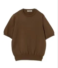 SLOANE ブラウン 半袖ニット サイズ1
