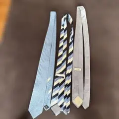 Salvatore Ferragamo & Cricket ネクタイ 3本セット