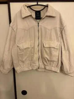 w closet ベージュ コーデュロイジャケット Mのサムネイル