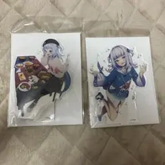 がうる・ぐら✕仙台うみの杜水族館 アクリルスタンド 2個セット　ホロライブ