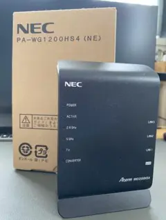 NEC PA-WG1200HS4 (NE) 無線LANルーターAterm