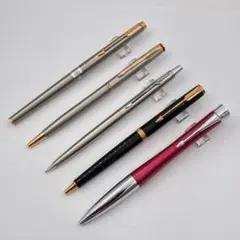 PARKER パーカー 万年筆 ボールペン シャーペン まとめ売り 5本