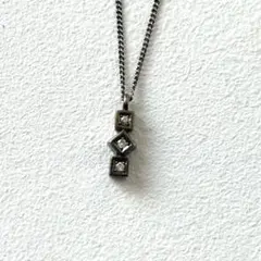 agete ダイヤモンド　シルバー　ネックレス 刻印 silver アガットのサムネイル