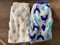 フリースパジャマパンツ　2枚セット