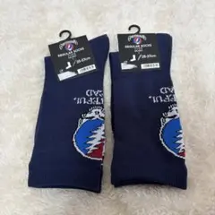 新品 GU Grateful Dead ソックス 25-27㎝ 2足セット　靴下