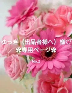 ゆっき（出品者様へ）様♡専用ページ.。.:*♡✿ฺ