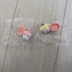 マイメロディ ポムポムプリン カプセルトイ 2個セット