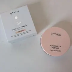 ETVOS（エトヴォス）ミネラルUVパウダー　ピンクベージュのサムネイル