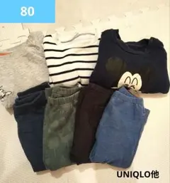 ユニクロ他ベビー服セット 7点