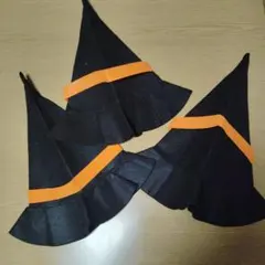 할로윈 마녀 모자 3점 세트