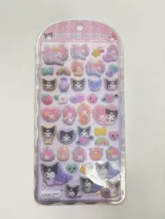 【新品】コットンパフィーシール　クロミ　マイメロ　サンリオ