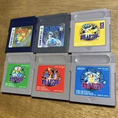 任天堂　GB ポケモン　ソフト7本まとめ売り