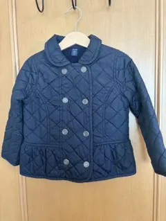 babyGap ネイビー キルティングコート 100cm