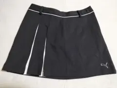 PUMA ゴルフスカート ブラック Sサイズ インナーパンツ付のサムネイル