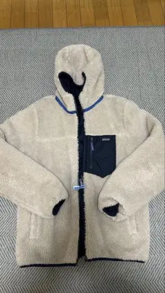 【値下】パタゴニア　キッズ・リバーシブル・レディ・フレディ・フーディ フリース