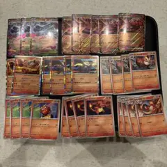 メガリザードンex 進化ライン 炎タイプ デッキパーツ