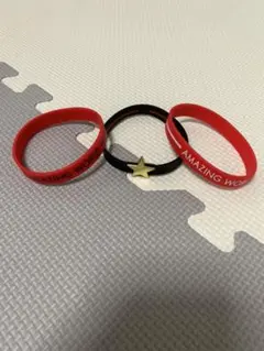 EXILE  ゴムブレス3本セット