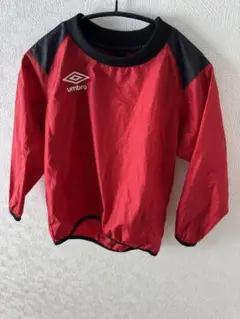 umbro ピステ・ウィンドブレーカー レッド・ブラック