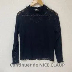 one after another NICE CLAUP 長袖 レーストップスのサムネイル