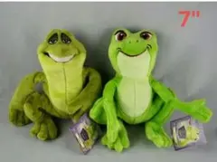 ディズニー【プリンセスと魔法のキス】ぬいぐるみ　カエルのナヴィーン　12\"　R ディズニー 映画プリンセスと魔法のキス ナヴィーンとティアナ