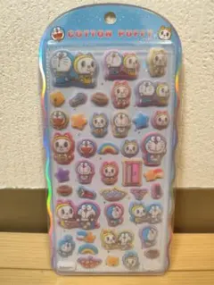 【正規品】コットンパフィー シール ドラえもん 新品