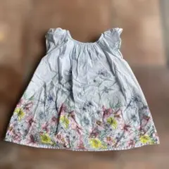 baby GAP 花柄刺繍 ワンピース 12-18ヶ月