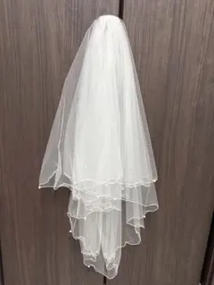 ホワイトチュールウェディングベール