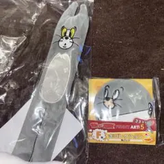 トムとジェリー 一番くじD賞ポーチ　Ｆ賞缶コレクション