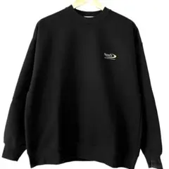 美品 niko and スウェット トレーナー 裏起毛 ブラック Ｍ