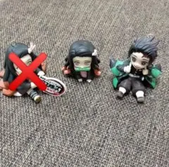 鬼滅の刃 劇場版「鬼滅の刃」無限列車編　チャーム付きフィギュア 禰豆子 炭治郎