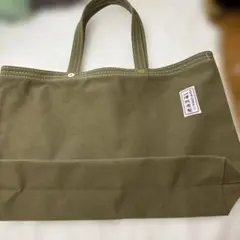 一澤帆布製 トートバッグ カーキのサムネイル