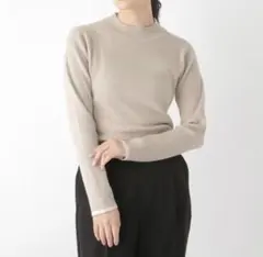 GLOBAL WORK グローバルワーク メルティリブハイネックプルオーバー