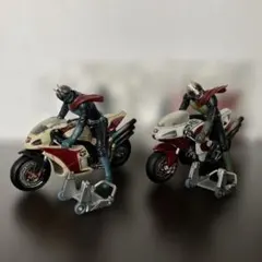 【S.I.C.匠魂 VOL.9 仮面ライダー】ライダー＆サイクロン号 1号2号