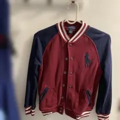 Polo Ralph Lauren ボルドー ネイビー ジャケット 130