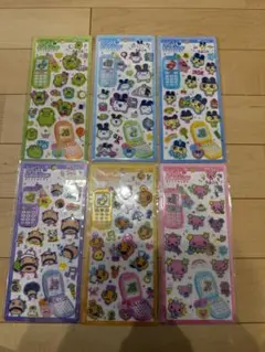 【正規品】平成はっぴーフォン　たまごっち　コンプリート　6枚セット