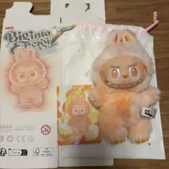 POP MART LABUBU エナジー　ラブブ　HAPPINESS オレンジ