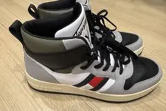 TOMMY HILFIGER オリーブグリーン スニーカー 27.5cm - メルカリ