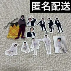 髙橋海人 フレークシール ステッカー アクリルキーホルダー セット