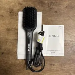 SALONIA ストレートヒートブラシ ブラック