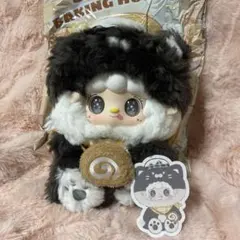 yooki ヨーキ 新作 600% 黒猫 ぬいぐるみ Yooki 600% 黒猫 オイル目 ぬいぐるみ - メルカリ