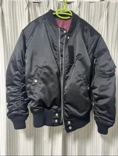 Diesel ブラック MA-1 フライトジャケット