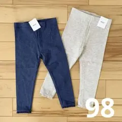 【☆新品☆】98 next レースレギンス　２枚セット