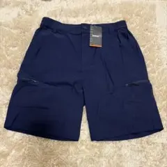 ショートパンツ レディース XL ネイビー 速乾　撥水 5分丈 ハーフパンツ新品
