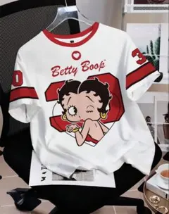 新品未使用　タグ付き　Betty Boop 半袖Tシャツ 30のサムネイル