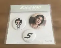 Snow Man 1st POP UP 缶バッジセット ラウール - メルカリ
