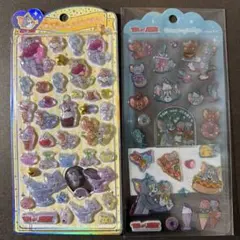 トムとジェリー　うるちゅる　ドロップジェリーシール　2枚セット