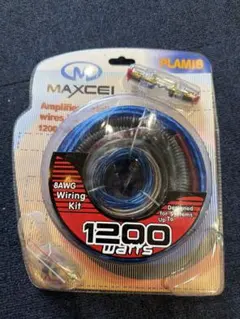未開封 MAXCEI 8AWG アンプ配線キット 1200W