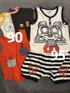 ディズニーTシャツ・タンクトップセット