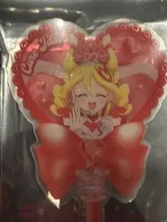 映画　キミとアイドルプリキュア　入場者特典　うちわ型クリアカード　シークレット