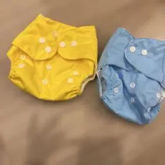 布おむつカバー　フリーサイズ　2枚セット